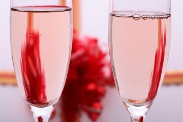 Первое розовое шампанское